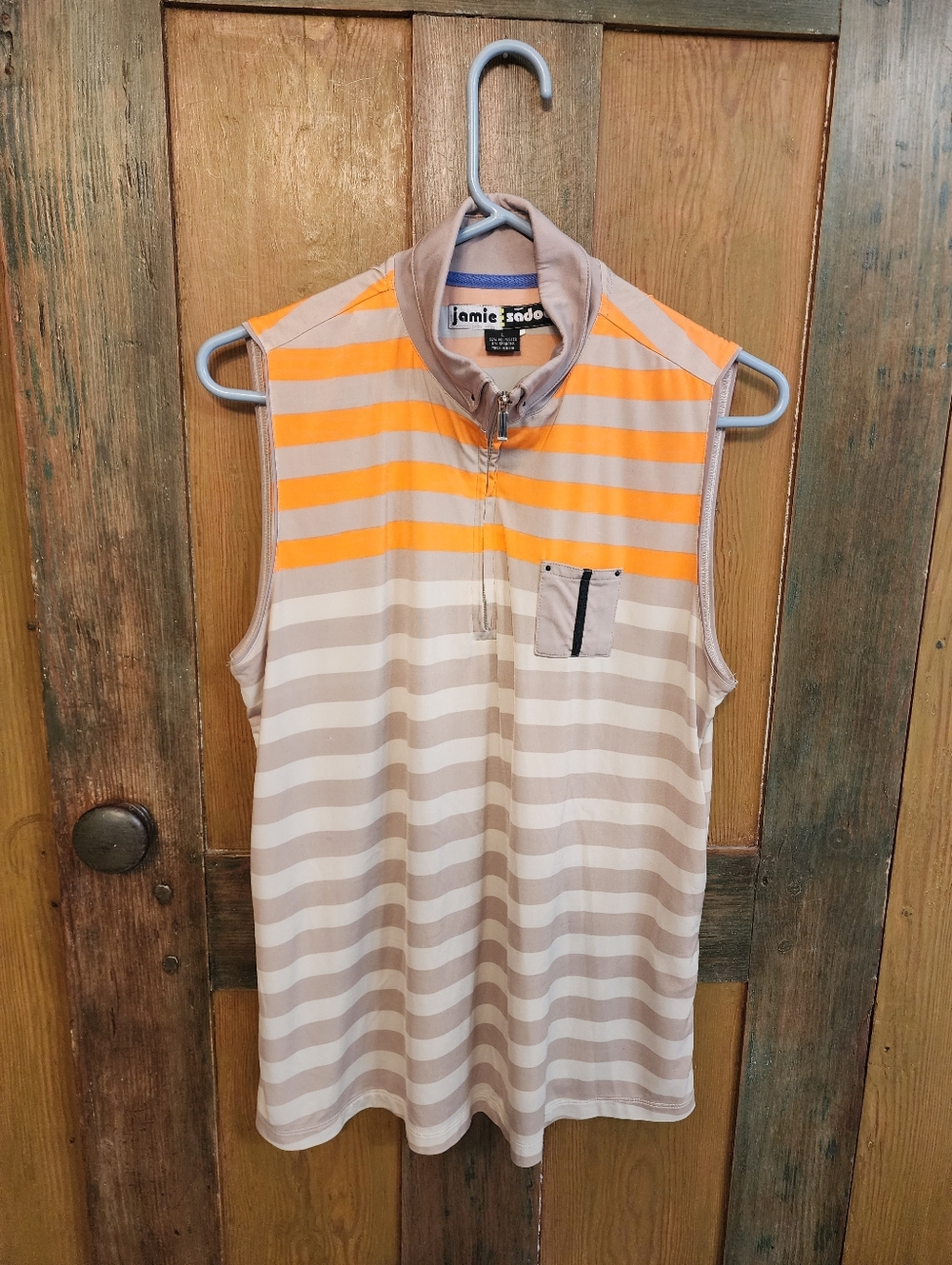 Jamie Sadock Sleeveless Golf Shirt